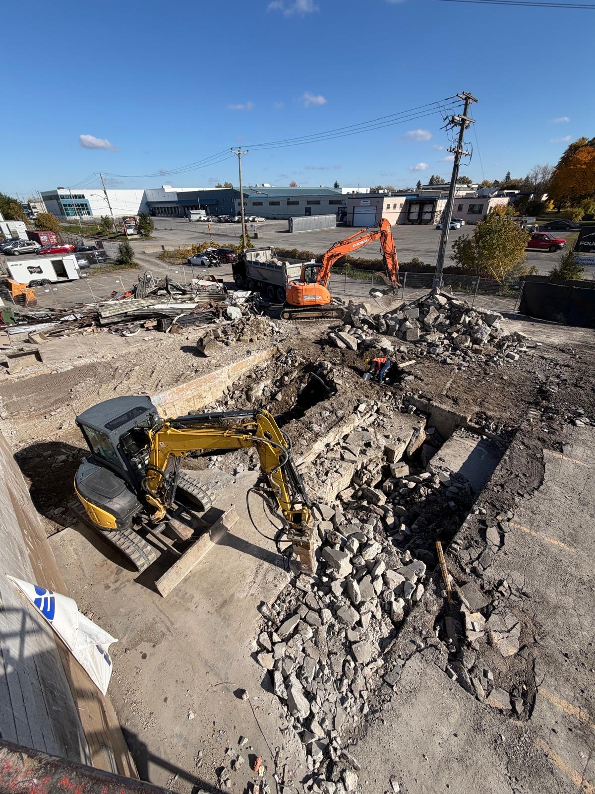 Industrial Site Demolition